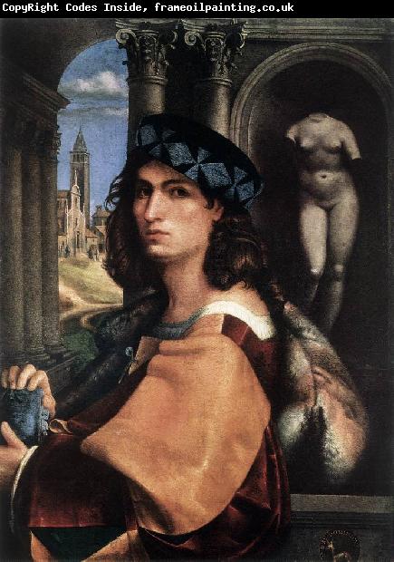 CAPRIOLO, Domenico Portrait of a Man df